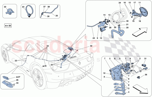 Part Diagram for Ferrari 82953100