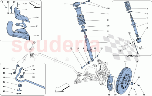 Part Diagram for Ferrari 332988