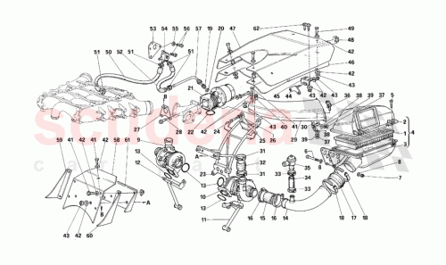 Part Diagram for Ferrari 164359