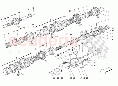 Part Diagram for Ferrari 189657