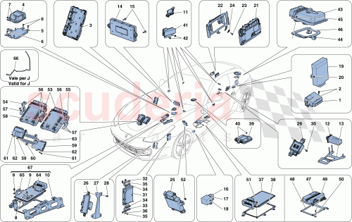 Part Diagram for Ferrari 336274