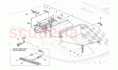Part Diagram for Ferrari 70000552