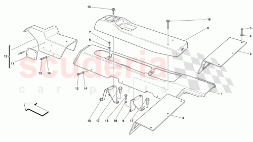 Part Diagram for Ferrari 66151500