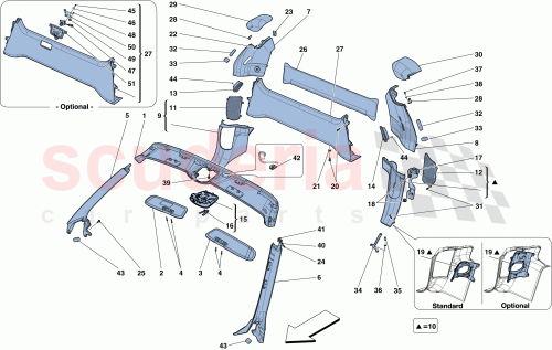 Part Diagram for Ferrari 83183612