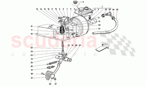 Part Diagram for Ferrari 162535
