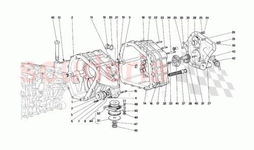 Part Diagram for Ferrari 131188