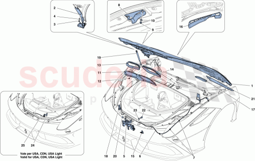 Part Diagram for Ferrari 82750900