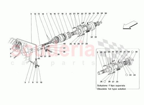 Part Diagram for Ferrari 137249