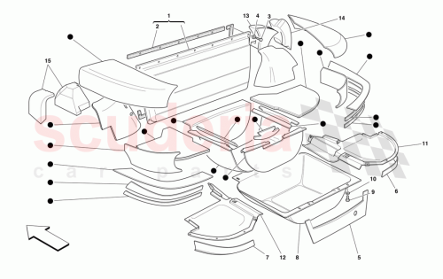 Part Diagram for Ferrari 1000918