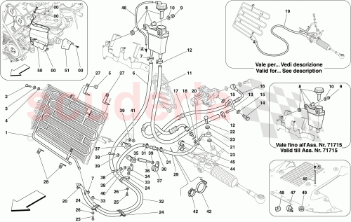Part Diagram for Ferrari 211716