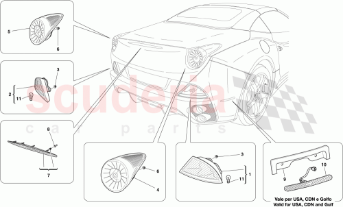 Part Diagram for Ferrari 233799