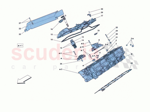 Part Diagram for Ferrari 270569
