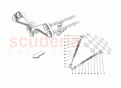 Part Diagram for Ferrari 137936