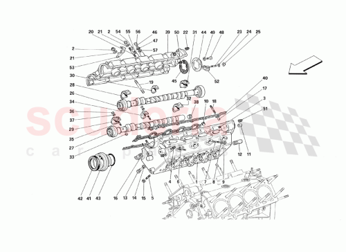 Part Diagram for Ferrari 10261460