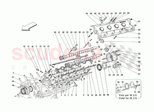Part Diagram for Ferrari 140102