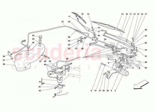 Part Diagram for Ferrari 15957077
