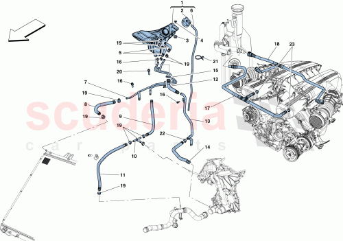 Part Diagram for Ferrari 284023