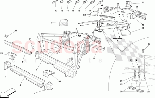 Part Diagram for Ferrari 67607811