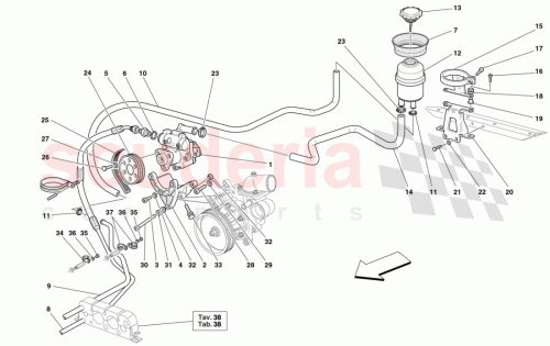 Part Diagram for Ferrari 183073
