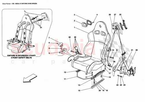 Part Diagram for Ferrari 674238
