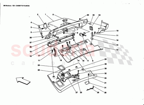 Part Diagram for Ferrari 67080200