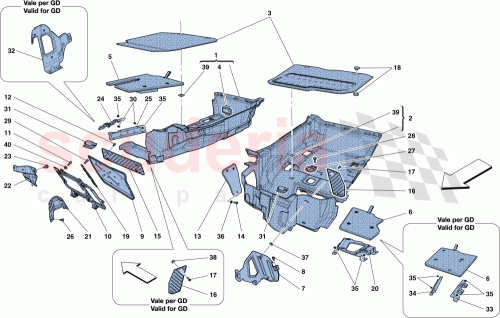 Part Diagram for Ferrari 87654900