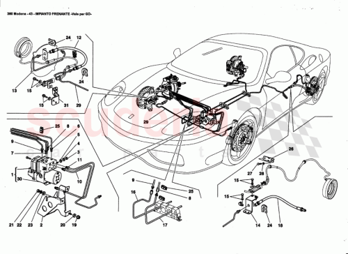 Part Diagram for Ferrari 185147