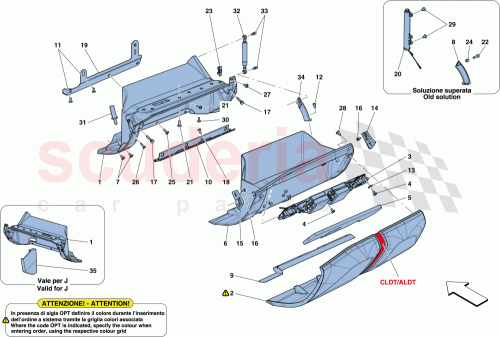 Part Diagram for Ferrari 765565