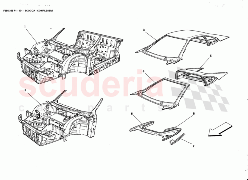 Part Diagram for Ferrari 65748000