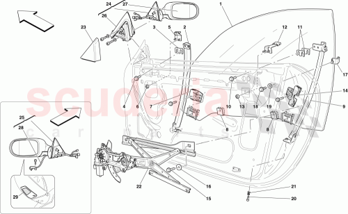 Part Diagram for Ferrari 66856700