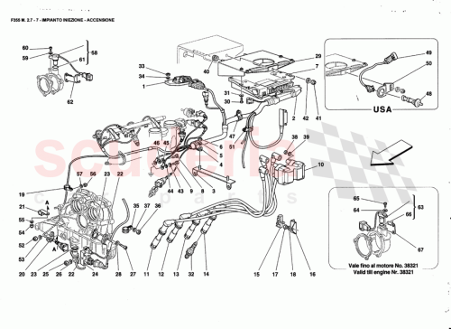 Part Diagram for Ferrari 163860