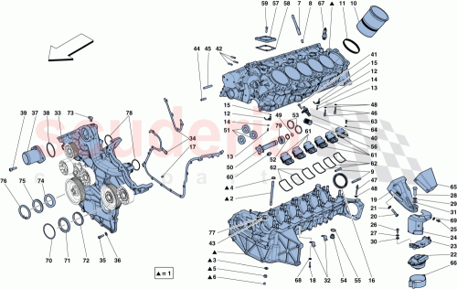 Part Diagram for Ferrari 259757