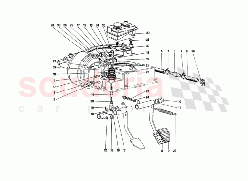 Part Diagram for Ferrari 101662