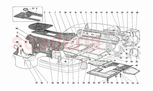 Part Diagram for Ferrari 63561400
