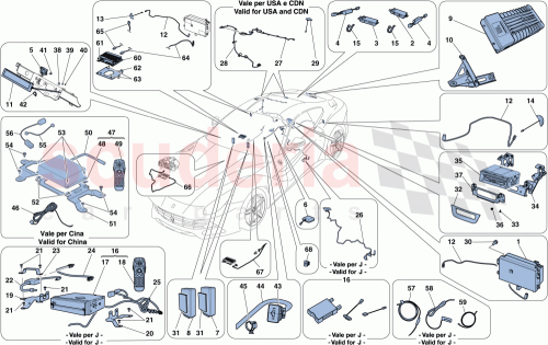Part Diagram for Ferrari 293524