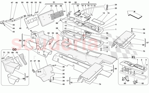 Part Diagram for Ferrari 182708