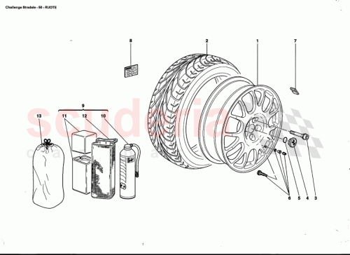 Part Diagram for Ferrari 201348