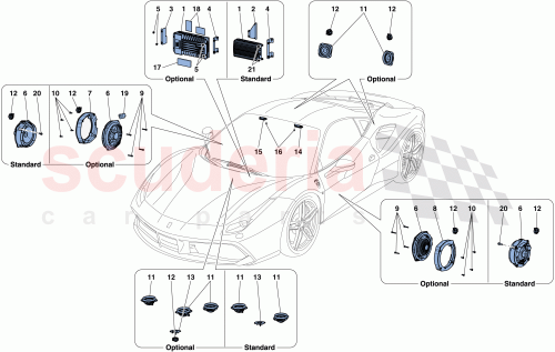 Part Diagram for Ferrari 298613