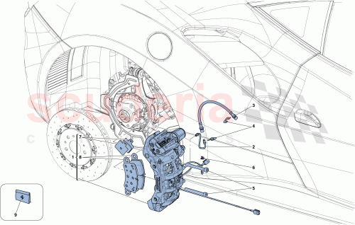 Part Diagram for Ferrari 327566