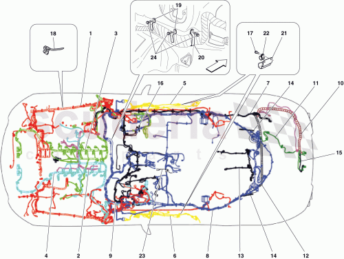Part Diagram for Ferrari 263559