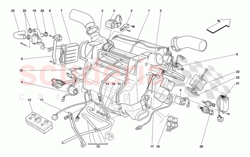 Part Diagram for Ferrari 65929100