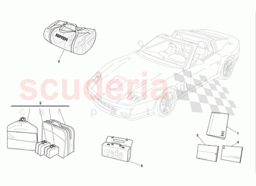 Part Diagram for Ferrari 68584400