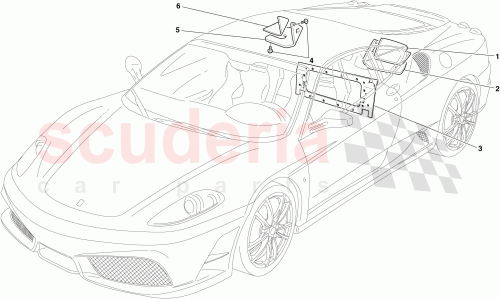 Part Diagram for Ferrari 65840800