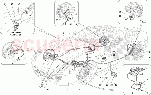 Part Diagram for Ferrari 240551