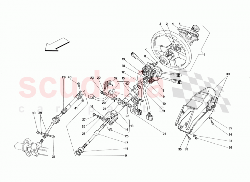 Part Diagram for Ferrari 134067