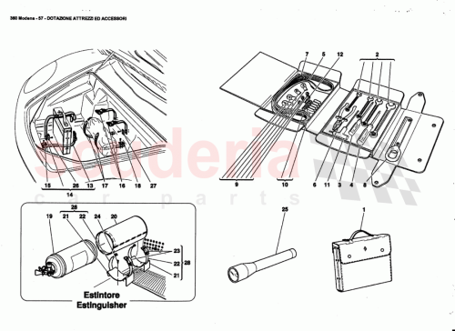 Part Diagram for Ferrari 201446