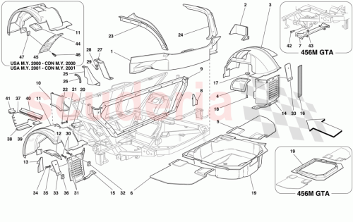 Part Diagram for Ferrari 65500600