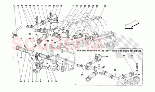 Part Diagram for Ferrari 152875
