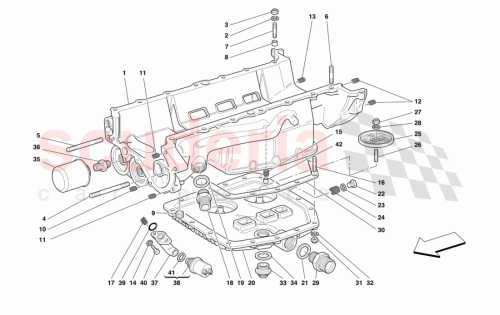 Part Diagram for Ferrari 178926