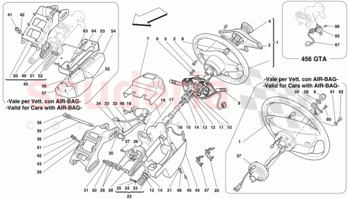Part Diagram for Ferrari 155908